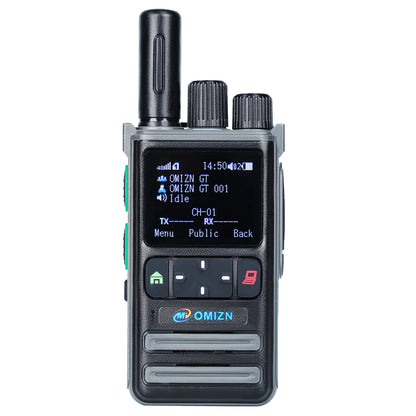 OMIZN X2 4G LTE PoC Walkie Talkie with SIM Card – Long Range Two-Way Radio