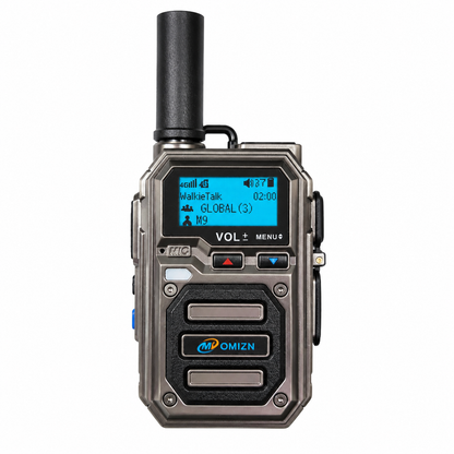 OMIZN Global walkie talkie, M9 model, supports long-distance,intercom across the country, more than 5000 kilometers, no monthly fee