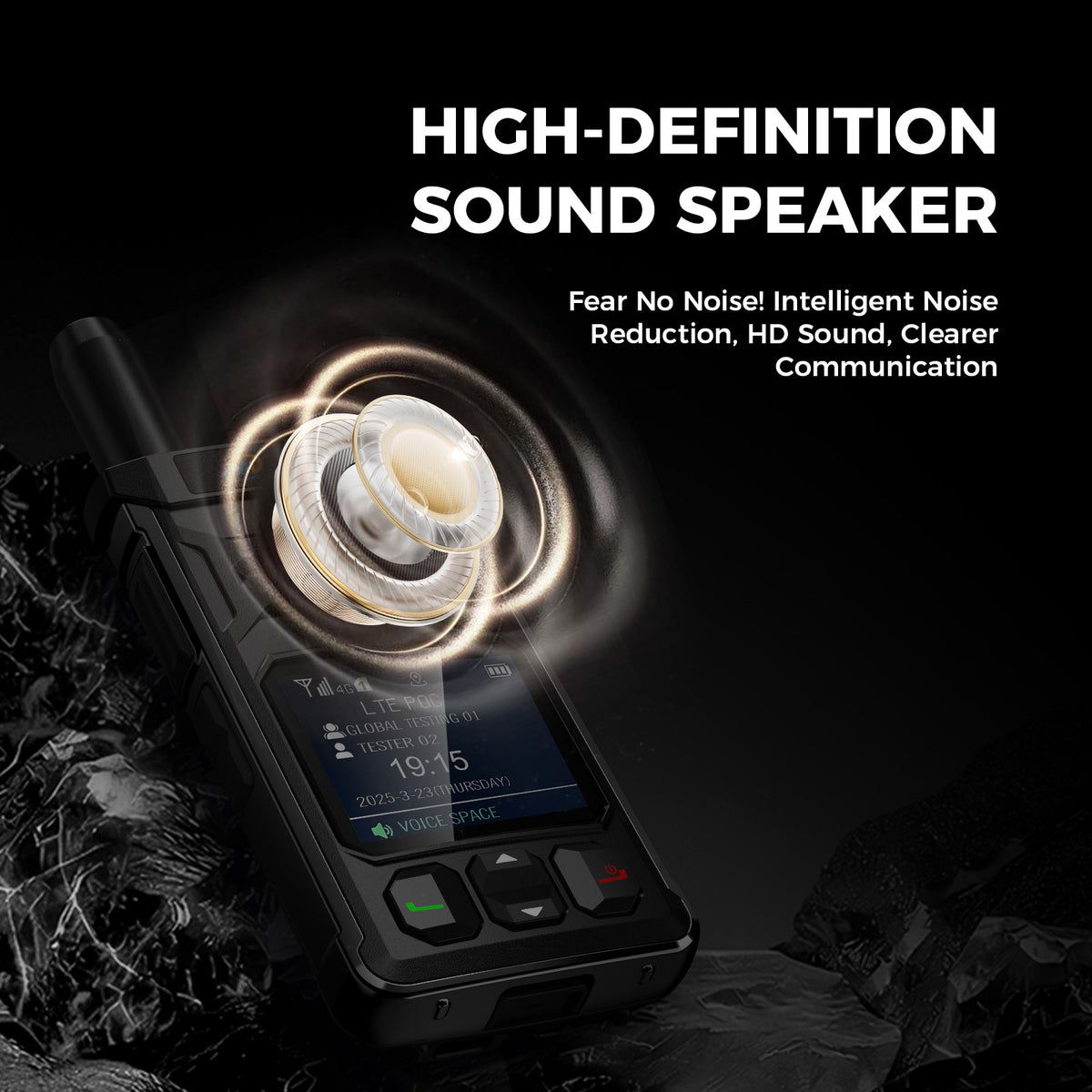 OMIZN T6 4G POC Walkie Talkie with SIM Card Unlimited Range Available Worldwide Cellular